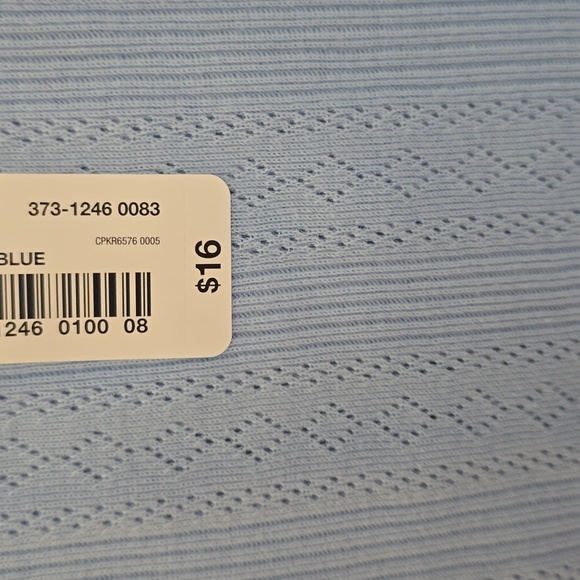 THEREABOUTS BRAND GIRLS BLUE, GREEN, PINK & WHITE TANK TOPS BUNDLE SIZE XXS 4/5 - Picture 5 of 12